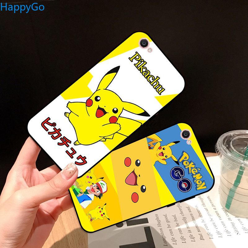 Ốp Lưng Silicon Dẻo Thiết Kế Hình Pikachu-4 Dễ Thương Đáng Yêu Dành Cho Wiko Harry Sunny 2 Pulp Fab 4g View Xl