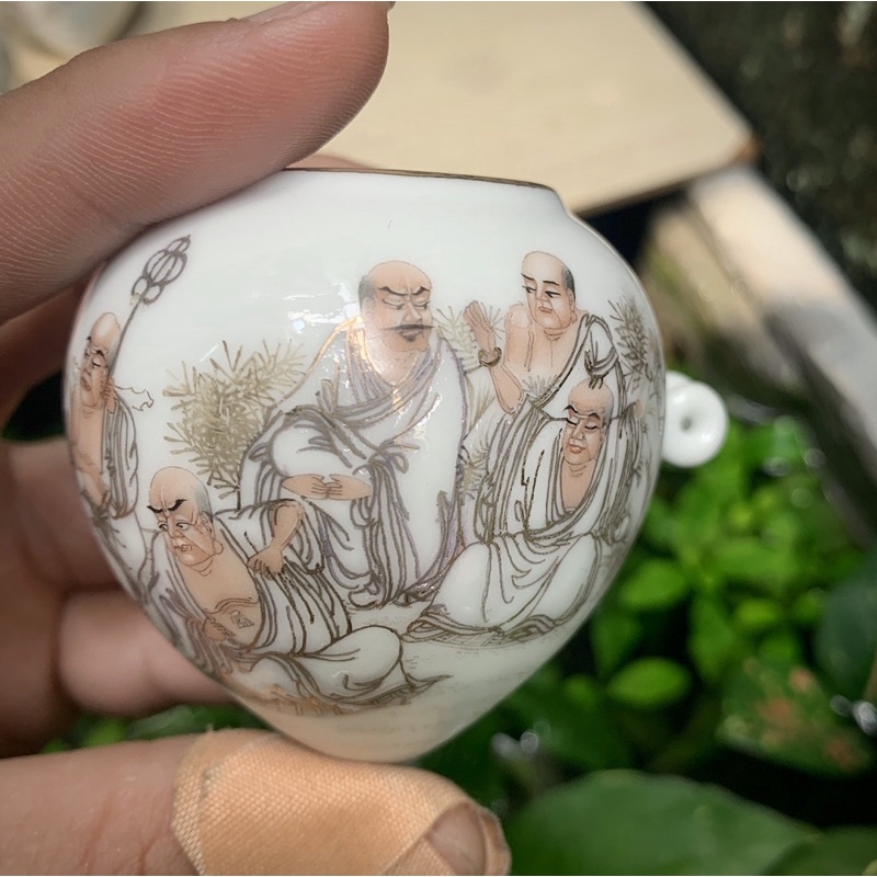 Cóng chim vẽ tay THẬP BÁT LA HÁN - Cửu Chính Đường