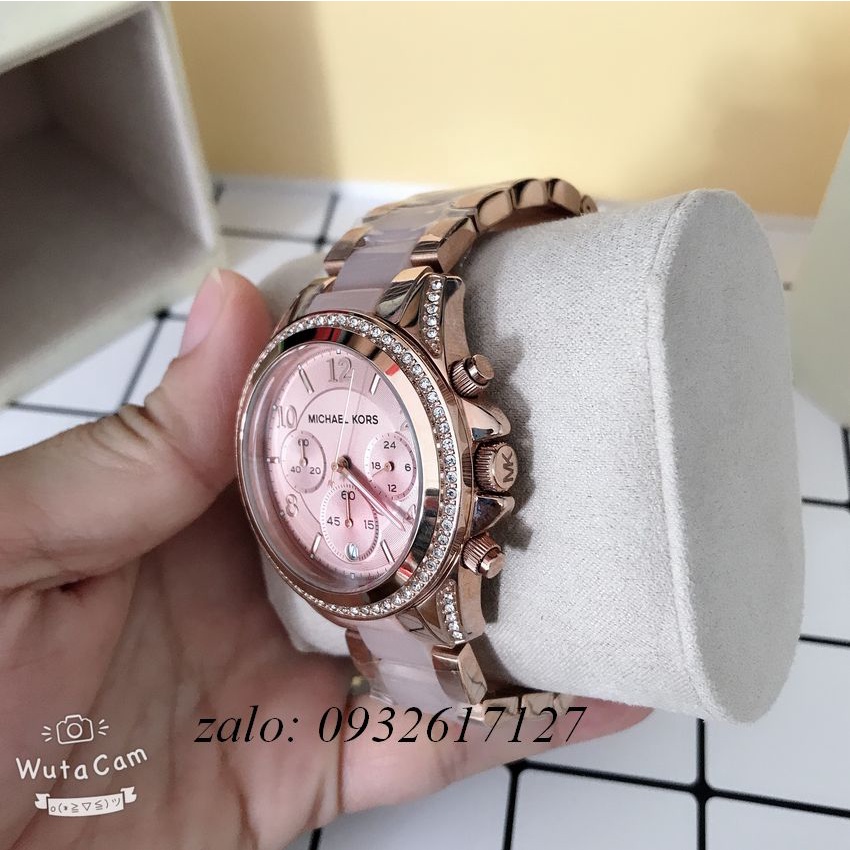Đồng Hồ Nữ Michael Kors MK5943 Chronograph Dây Kim Loại 39mm