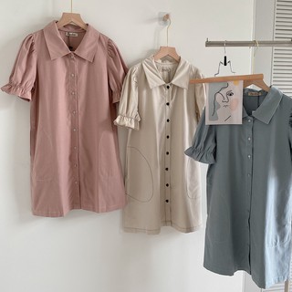 Lucy dress ( Đầm sơ mi nhật)