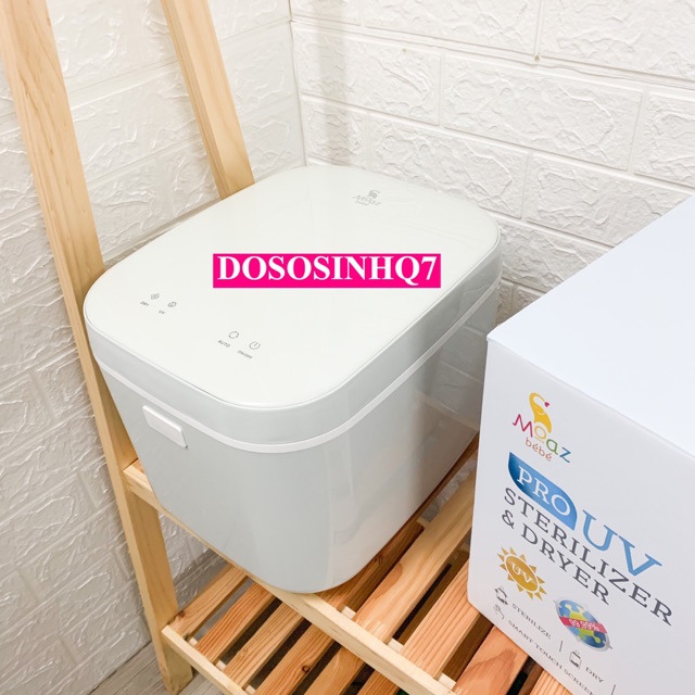 MÁY TIỆT TRÙNG SẤY KHÔ TIA UV MOAZ BÉBÉ MB019