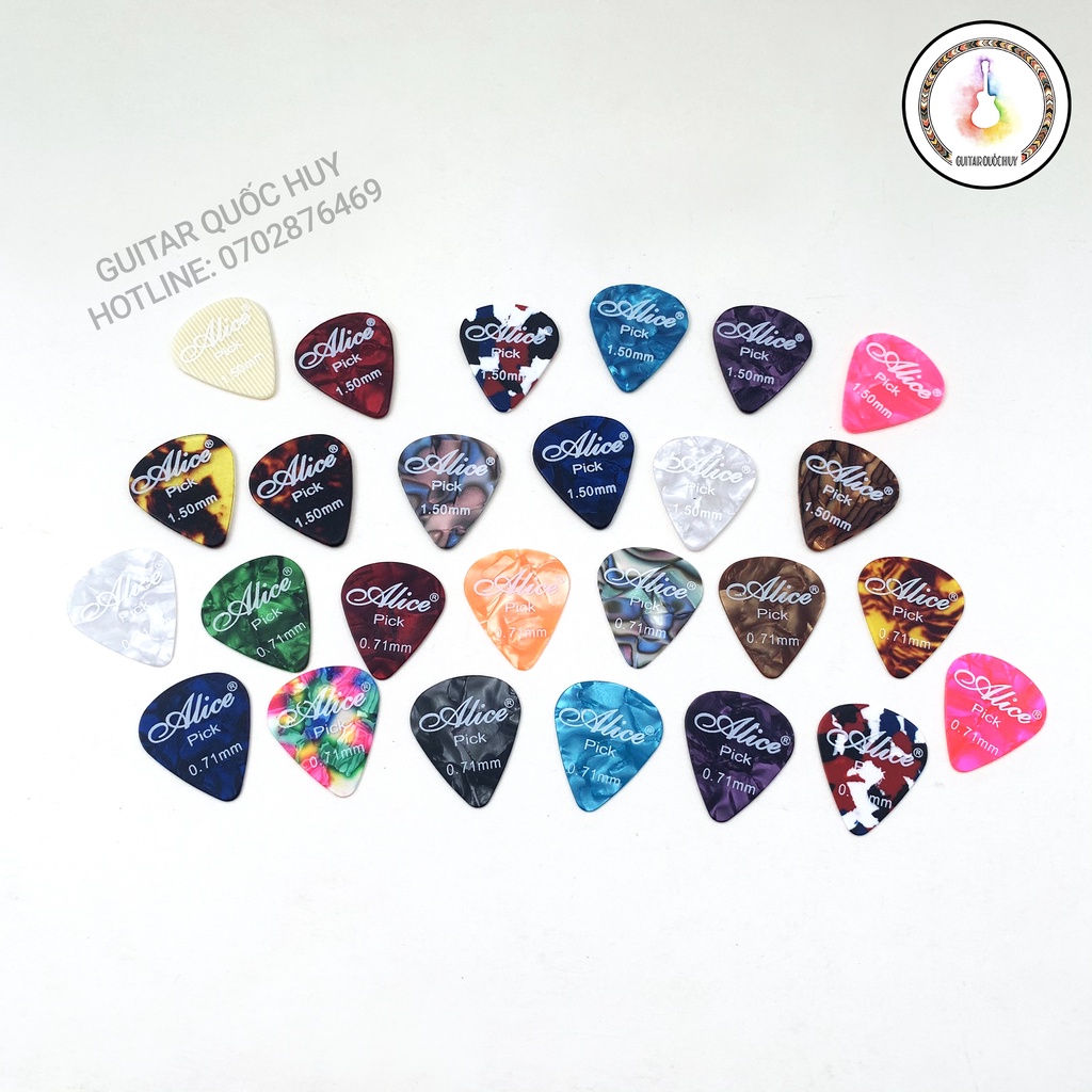 Pick - phím gảy đàn Guitar Alice