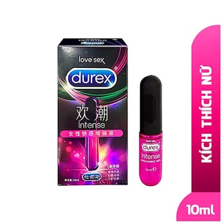 Gel bôi trơn Durex Intense Orgasmic gel bôi trơn gốc nước kích thích & tăng khoái cảm nữ - 10ml