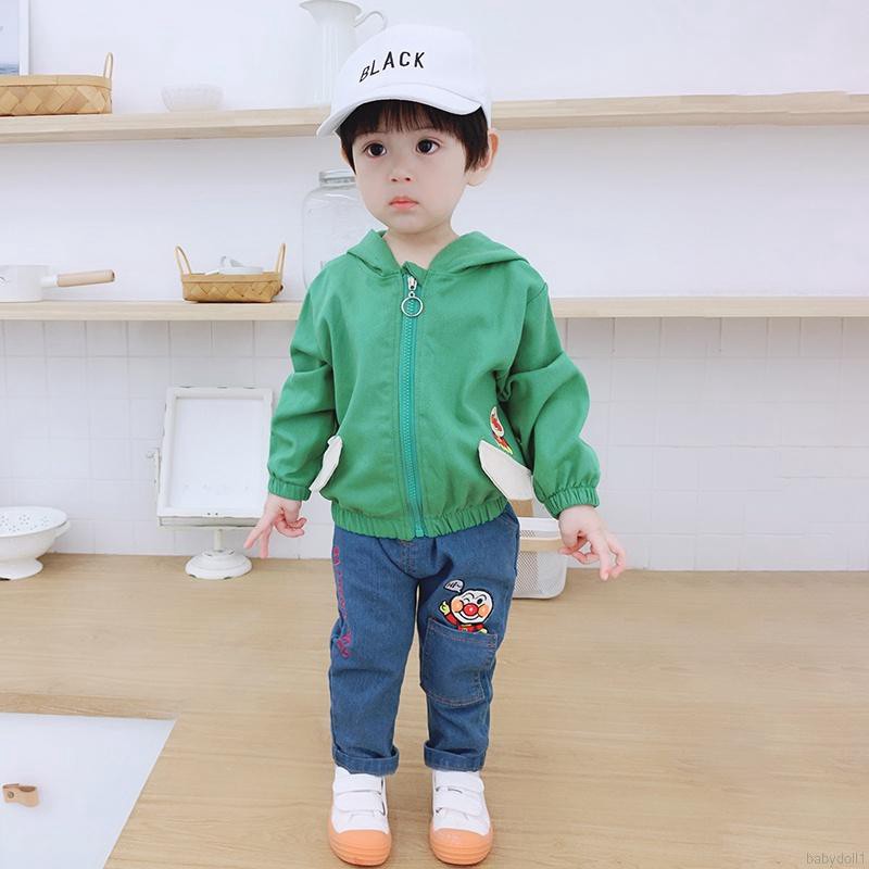 Áo khoác hoodie hình nhân vật hoạt hình cho bé