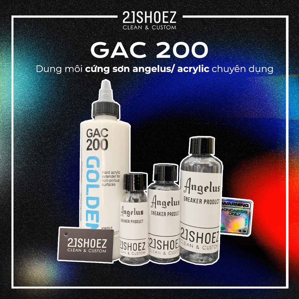 GAC 200 ( Harder ) - Dung Môi Làm Cứng Sơn Angelus, Sơn Acrylic Chuyên Dụng