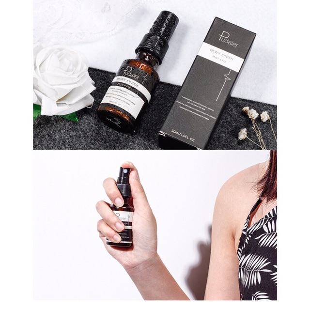 Xịt cố định lớp trang điểm Matte & Dewy Finish Pudaier | BigBuy360 - bigbuy360.vn