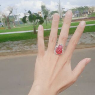NHẪN HỒ LY RUBY
