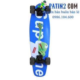 Ván trượt cao cấp - Mặt nhám đen, bánh cao su trong - Tiêu chuẩn thi đấu