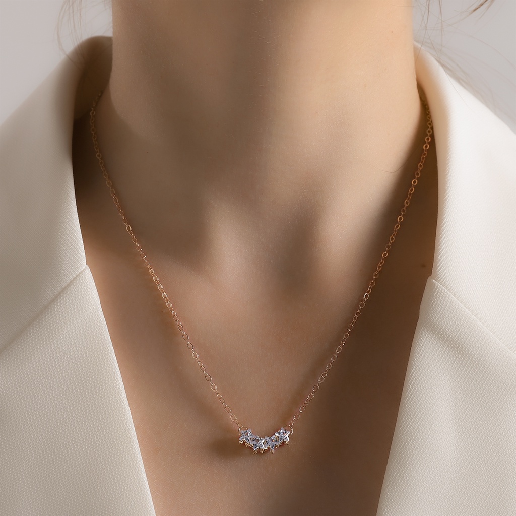 Vòng cổ Nhiều Lớp Đính Ngọc Trai Nhân Tạo Thời Trang