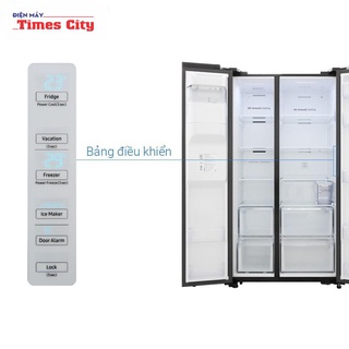Tủ lạnh Samsung side by side RS64R53012C/SV
