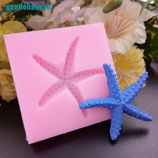 Khuôn Silicon Làm Bánh Kẹo Fondant Hình Sao Biển