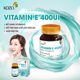 Vitamin E 400UI-KOZO (Vitamin E nhập khẩu Đức)