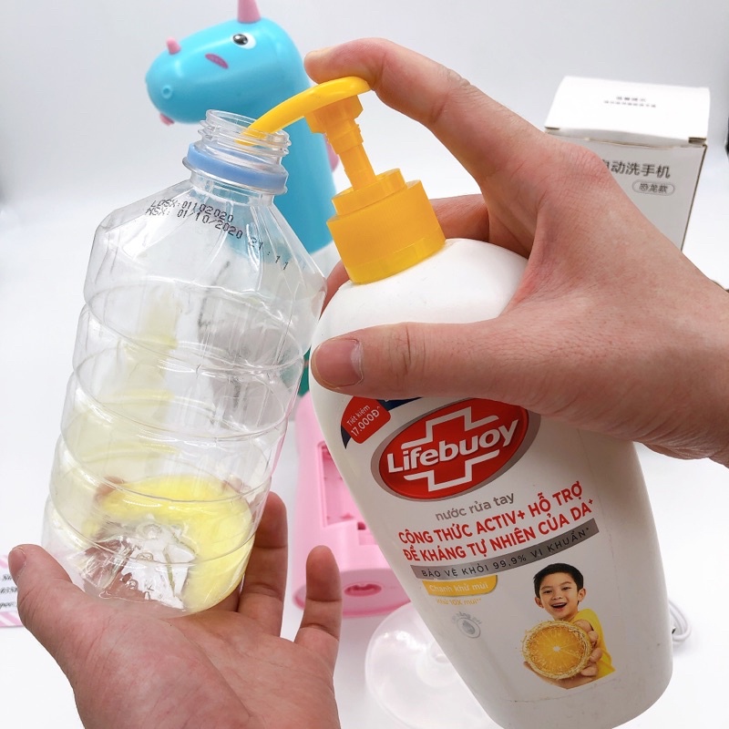 Máy Rửa Tay Cảm Ứng Tự Tạo Bọt Cho Bé