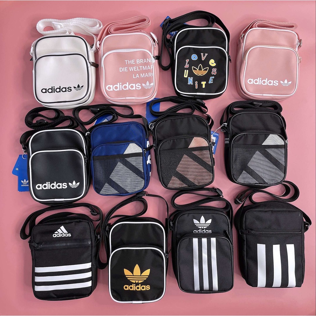 ⚡️FREE SHIP⚡️ Túi đeo chéo Adidas mini bag vintage xuất dư xịn FULL TEM TAG CODE