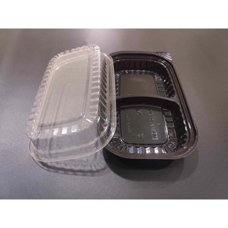 50 hộp nhựa đựng cơm 2 ngăn HT17