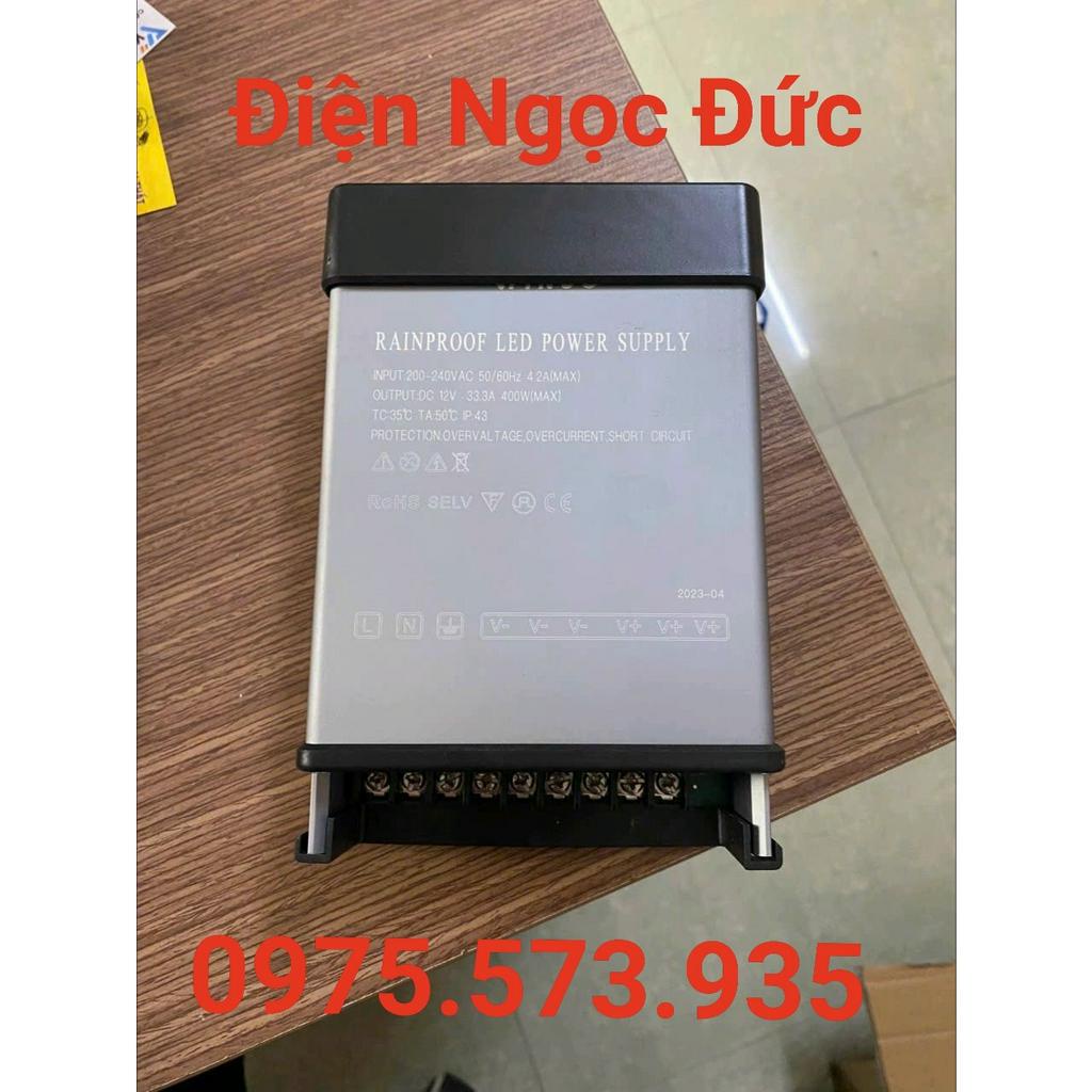 Bộ nguồn 12V 33A 400W dùng ngoài trời loại tốt