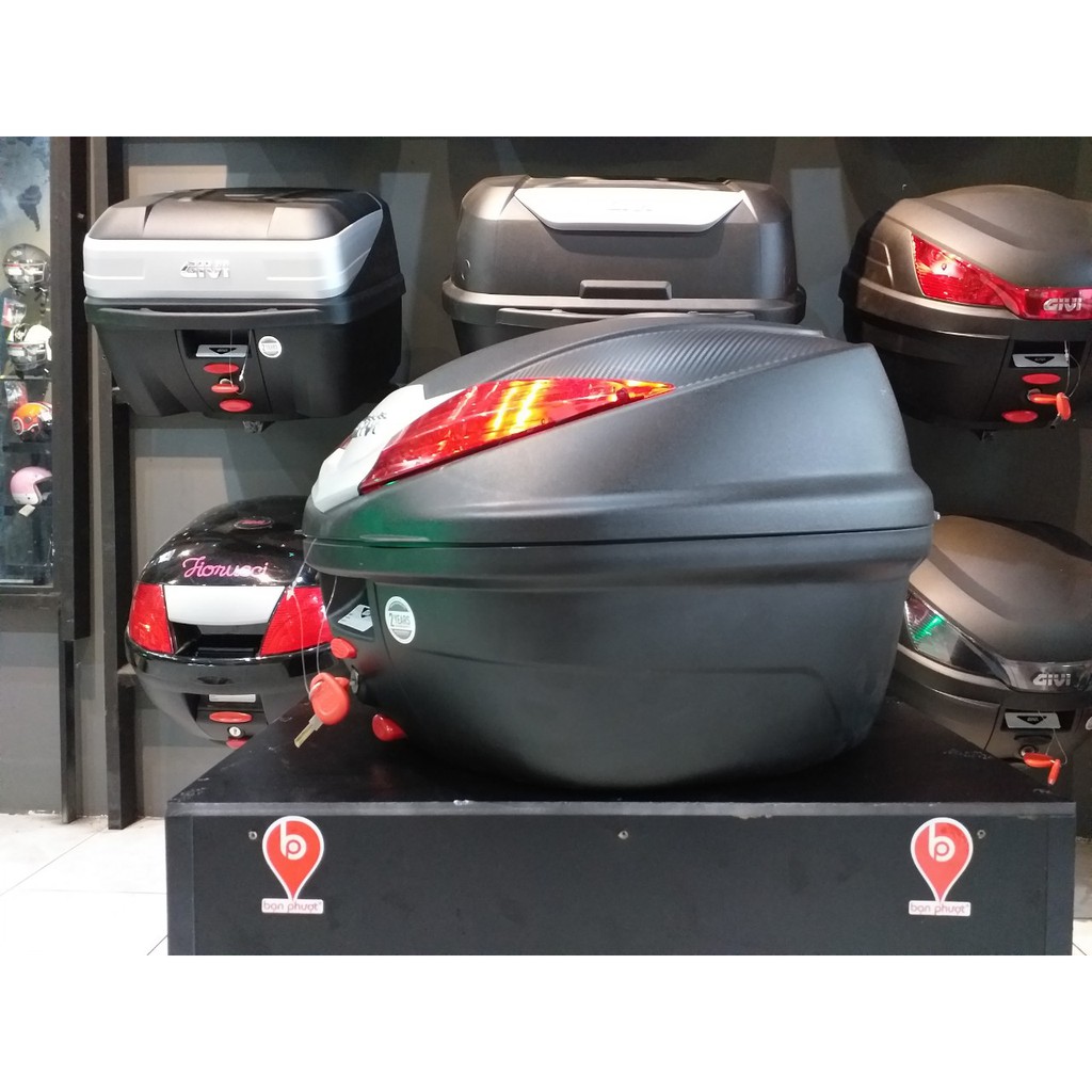 Thùng Sau Givi B360N - Thùng Givi Chính Hãng 36L Gắn Sau Xe Máy - Bạn Phượt