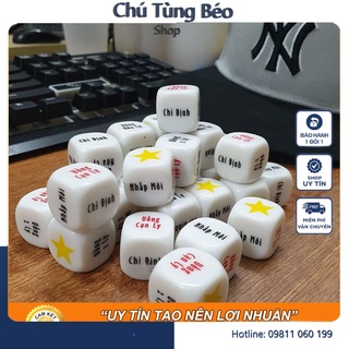 Viên xí ngầu, viên xúc xắc uống bia rượu