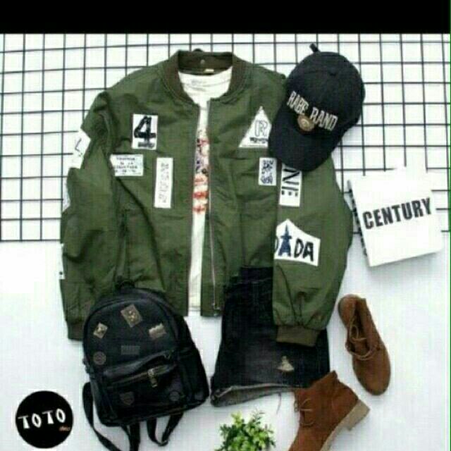 Áo khoác kaki logo số 4