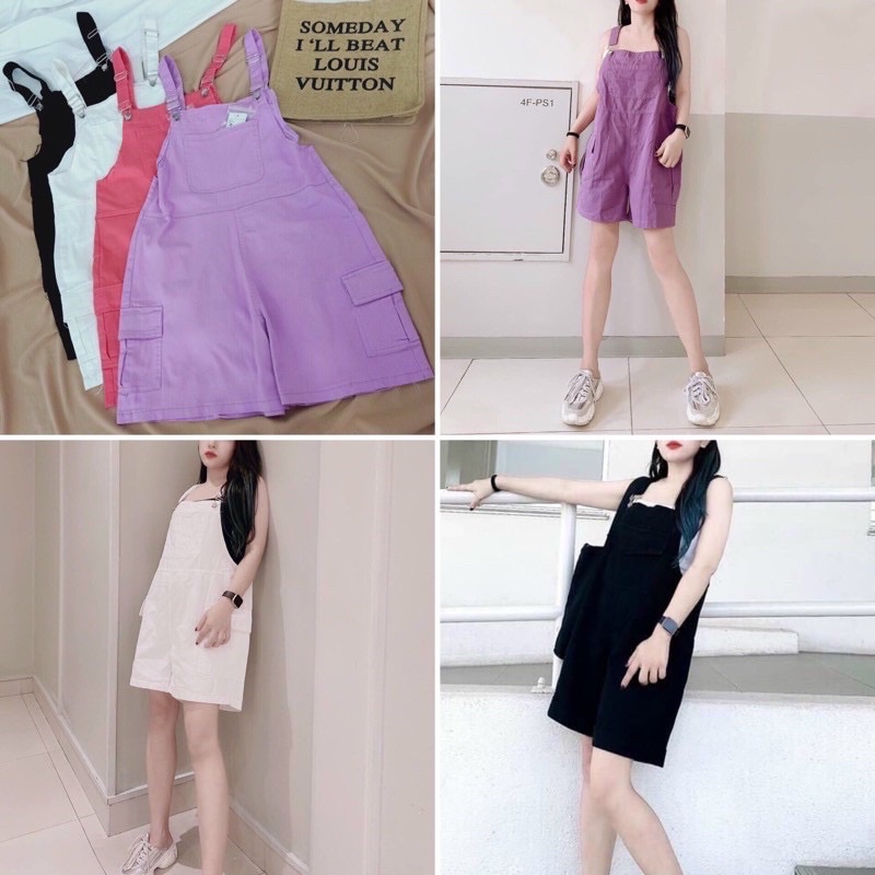 Quần Yếm/ Váy yếm Kaki co dãn tốt cực xinh