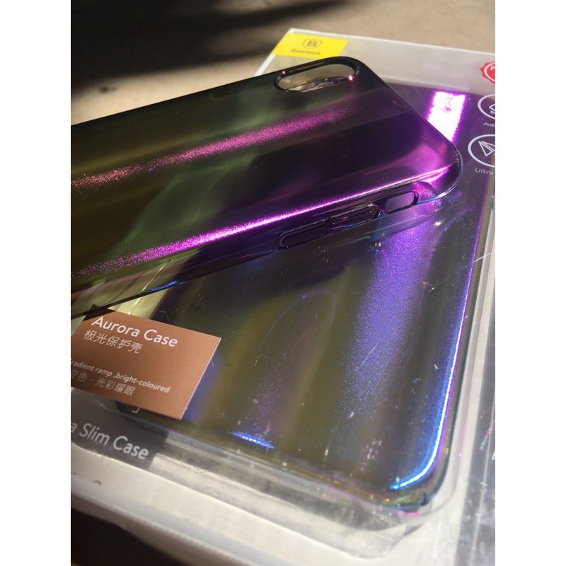 🌻ỐP IPHONE X/XS ĐỔI MÀU- BASEUS AURORA