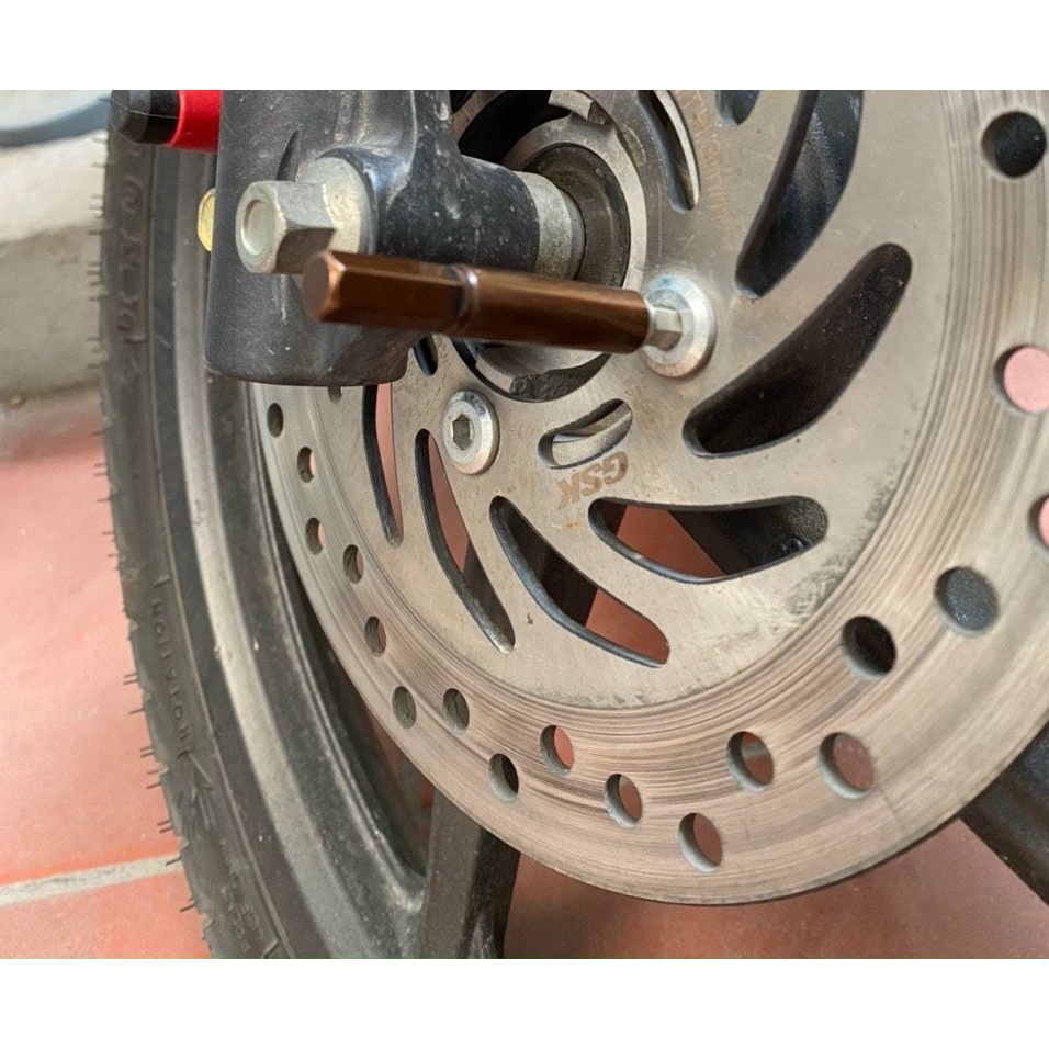 Lục giác 6.1 chuyên dùng mở ốc thắng đĩa, chân phuộc kẹt cứng, không làm tuôn, toét, chờn đầu ốc CSG