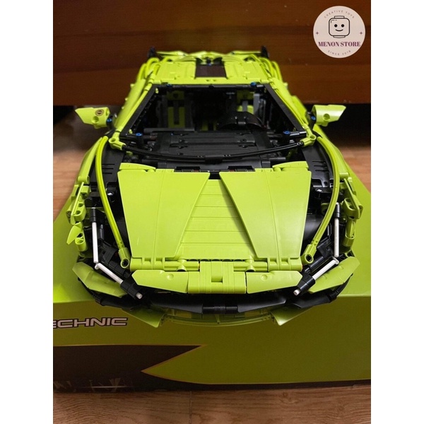 Đồ chơi lắp ráp 36876 X19001 Mô hình siêu xe Lamborghini Sian FKP 37 - Xếp hình thông minh