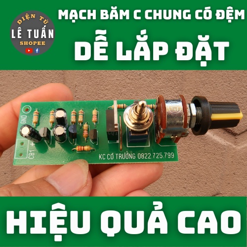 Mạch Băm Xung 2 Vế C Chung Có Đệm