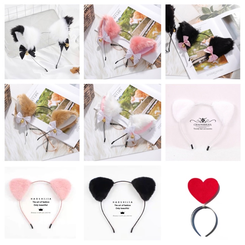 Băng đô, bờm quay tiktok hơn 40 mẫu cute
