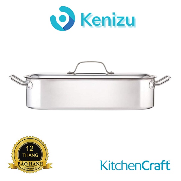 Nồi hấp cá Kitchen Craft 45cm có nắp đậy