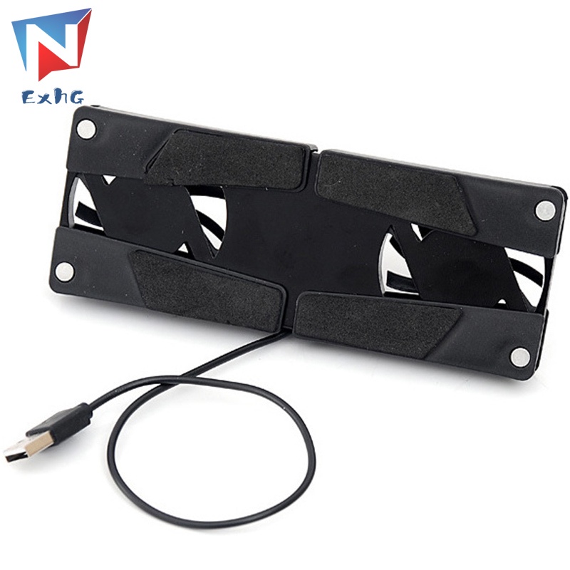 Giá Đỡ Tản Nhiệt Laptop Hai Cổng USB Có Thể Gập Lại Tiện Dụng