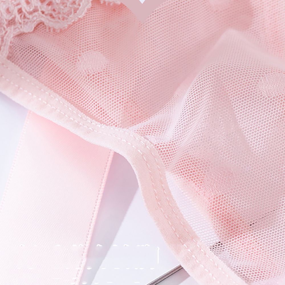 Quần lót vải lưới mềm mại không đường may đính nơ nhiều màu tùy chọn quyến rũ cho nữ