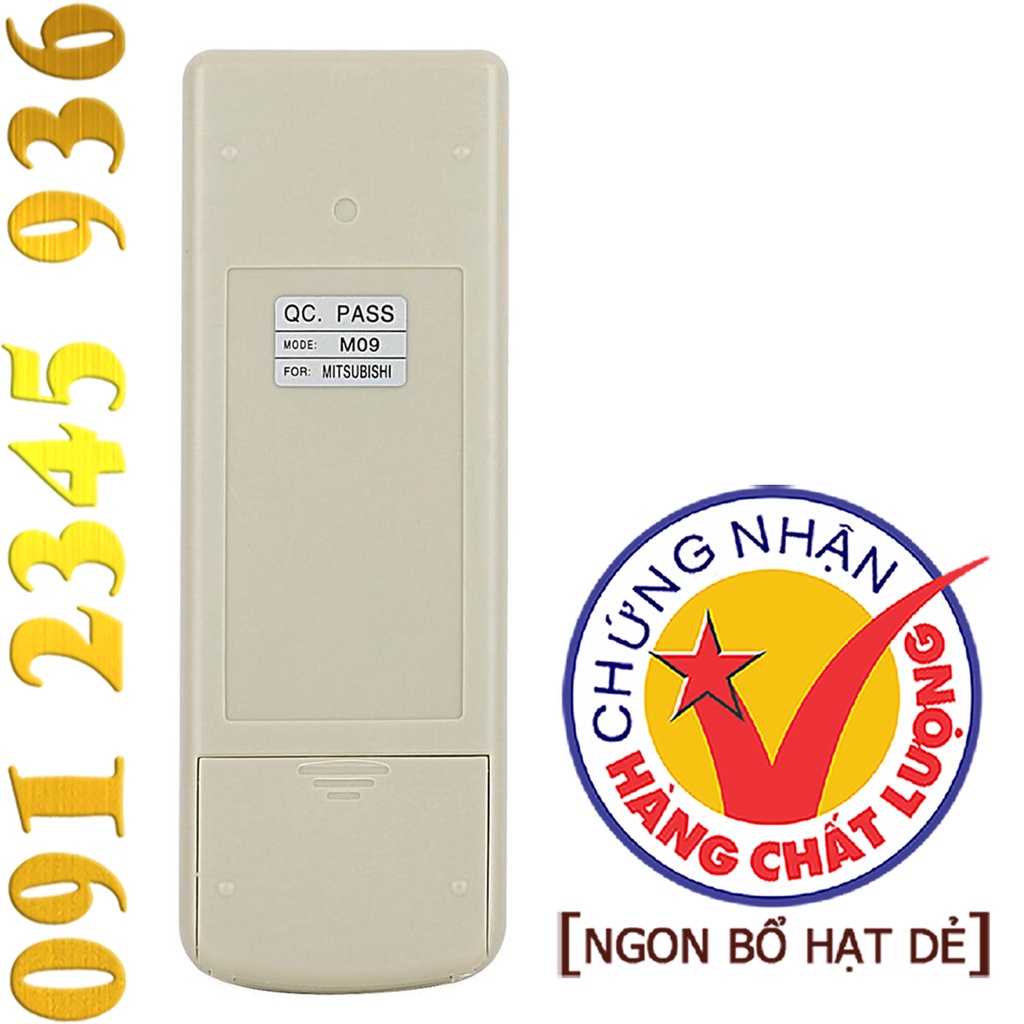 Remote Điều khiển cho Điều hòa Máy lạnh MITSUBISHI "HÀNG ĐẸP''. (Mẫu số 9)