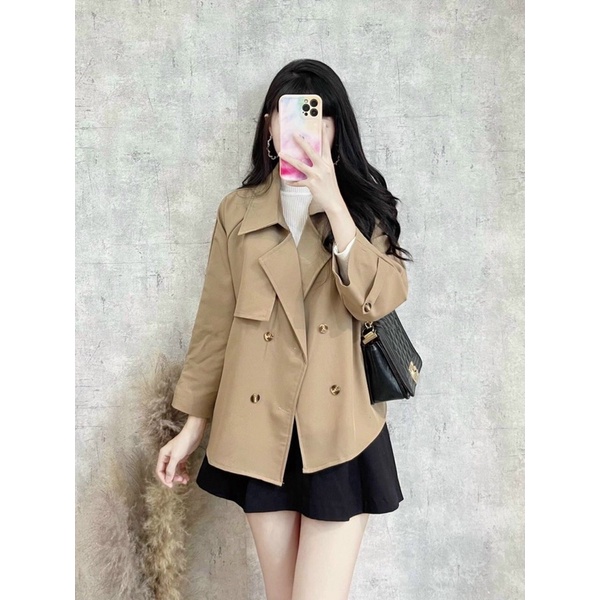Áo Blazer nữ dài tay Ulzzang ❤ Áo vest nữ khoác ngoài 4 cúc mẫu mới phong cách Hàn Quốc