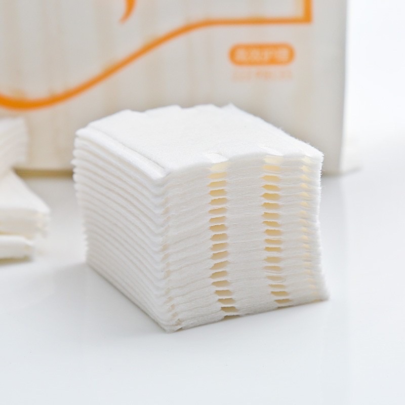 Bông tẩy trang 3 lớp cotton pads 222 miếng dễ sử dụng lại cực kì tiết kiệm