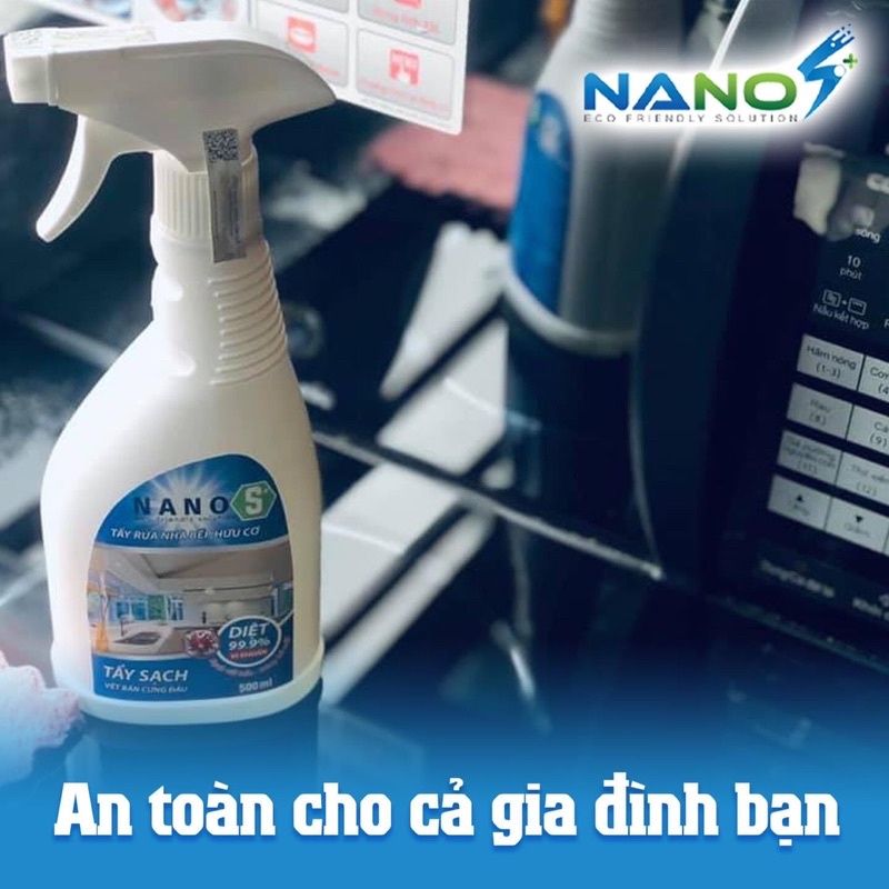 Dung dịch tẩy rửa nhà bếp xóa sạch mọi vết bẩn( 500ml )