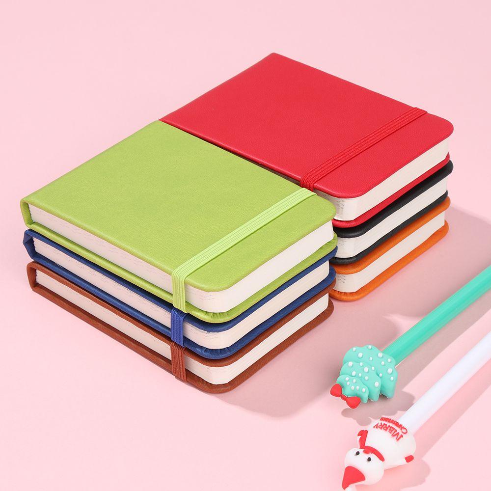 PISTA Sổ Ghi Chú A7 Mini Bỏ Túi Màu Sắc Dễ Thương