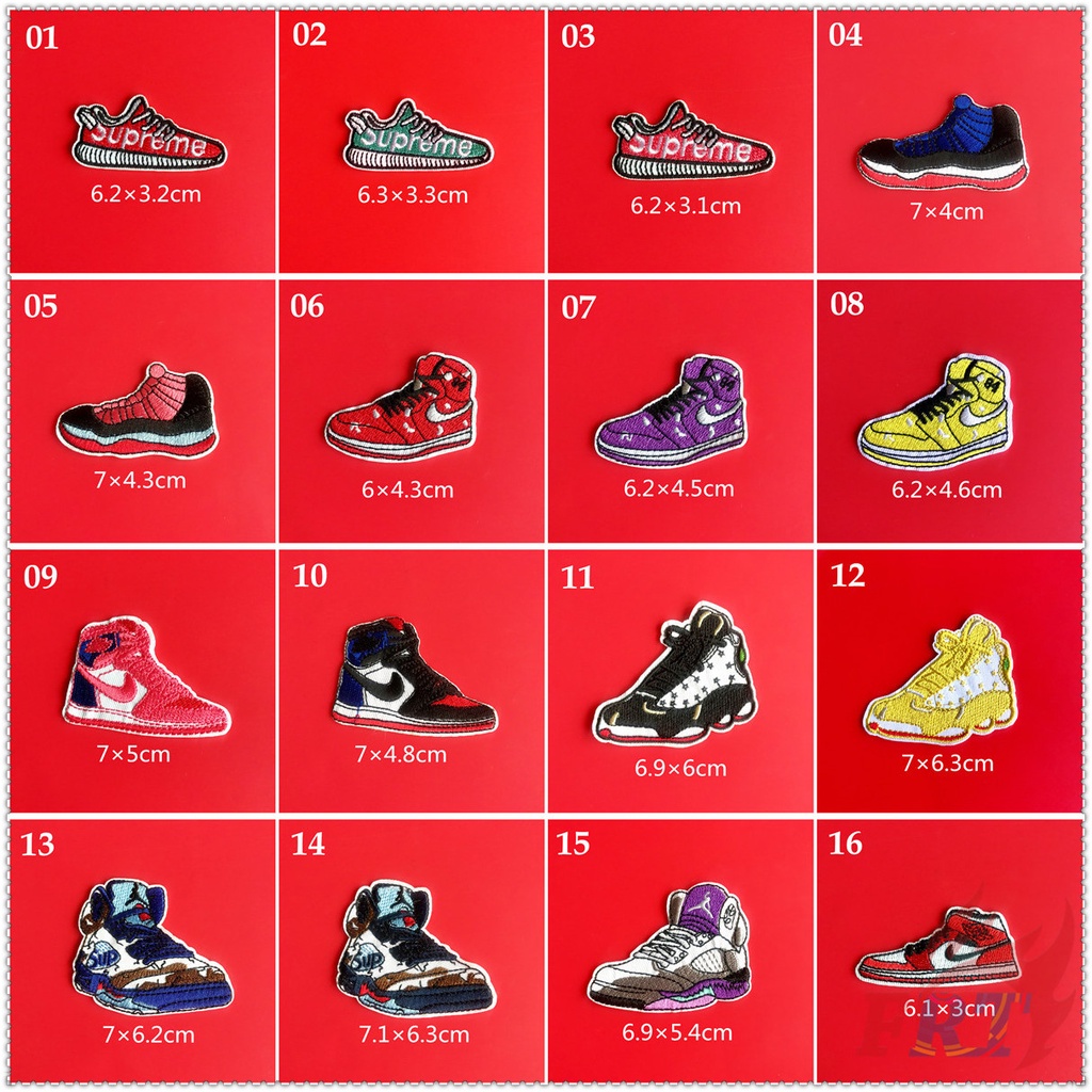 Miếng Dán Ủi Quần Áo Hình Giày Thể Thao