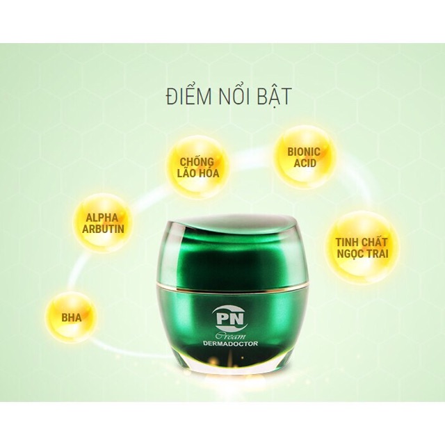 Kem dưỡng trắng da - Giữ ẩm giúp tái tạo da  DERMADOCTOR.