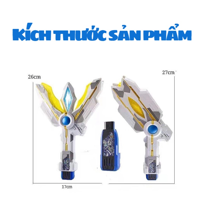 Ultraman Trigger: New Generation Tiga GUTS Siêu nhân điện quang Đồ chơi cậu bé biến hình thiết bị định hình đồ chơi cho bé trai