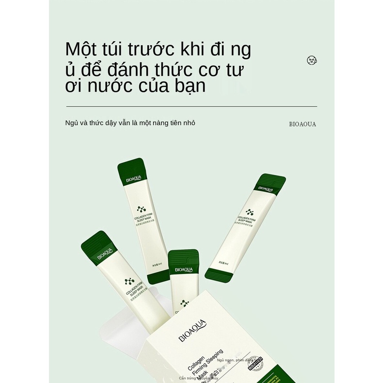Mặt nạ ngủ collagen dưỡng ẩm BIOAQUA kềm dầu 4ml / chiếc | BigBuy360 - bigbuy360.vn