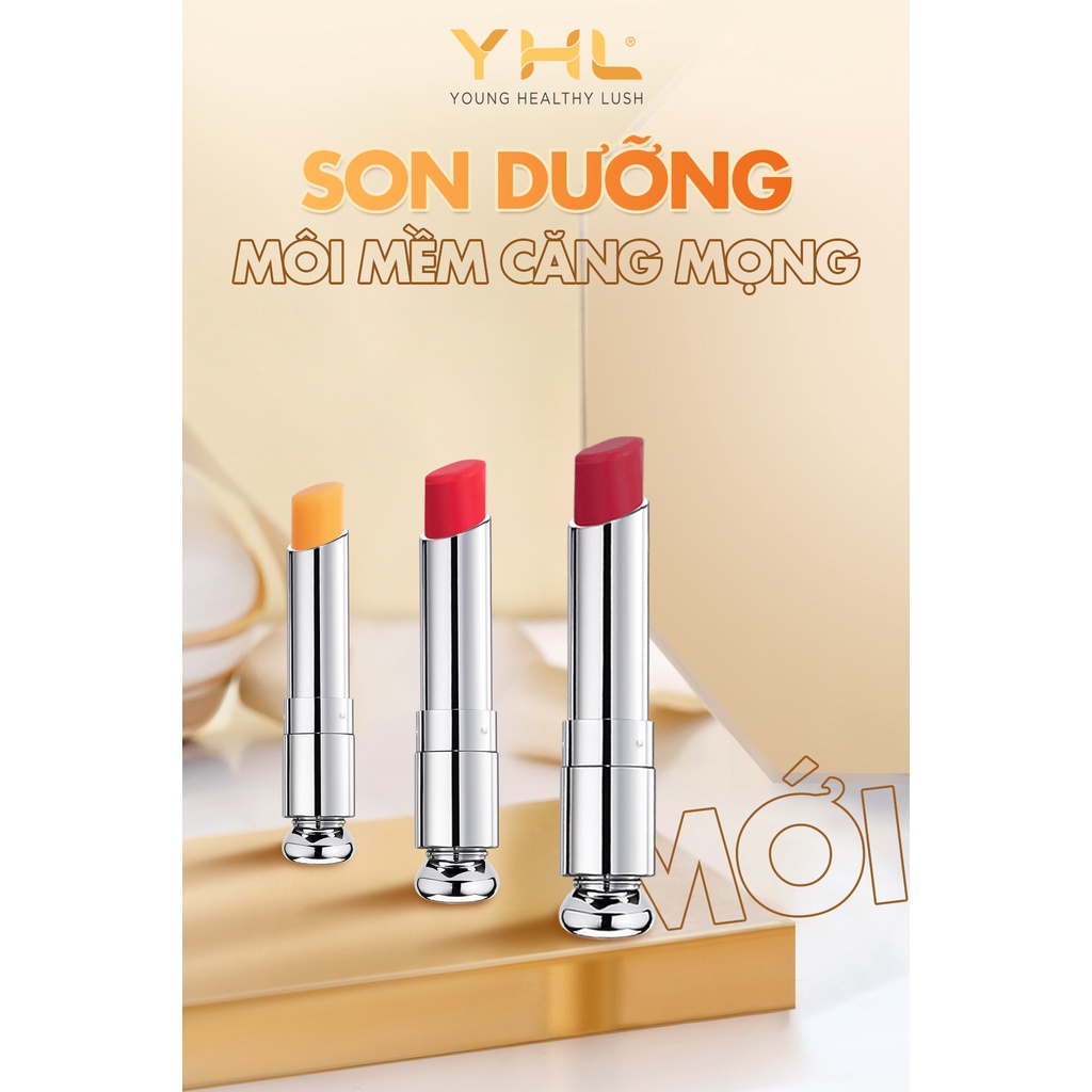 Son Dưỡng Môi Royal YHL Màu Đỏ San Hô #03