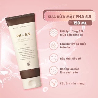 SỬA RỬA MẶT BYVIBES WONDER BATH PHA 5.5