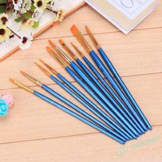 Bộ 10 Cọ Vẽ Màu Nước Cao Cấp
