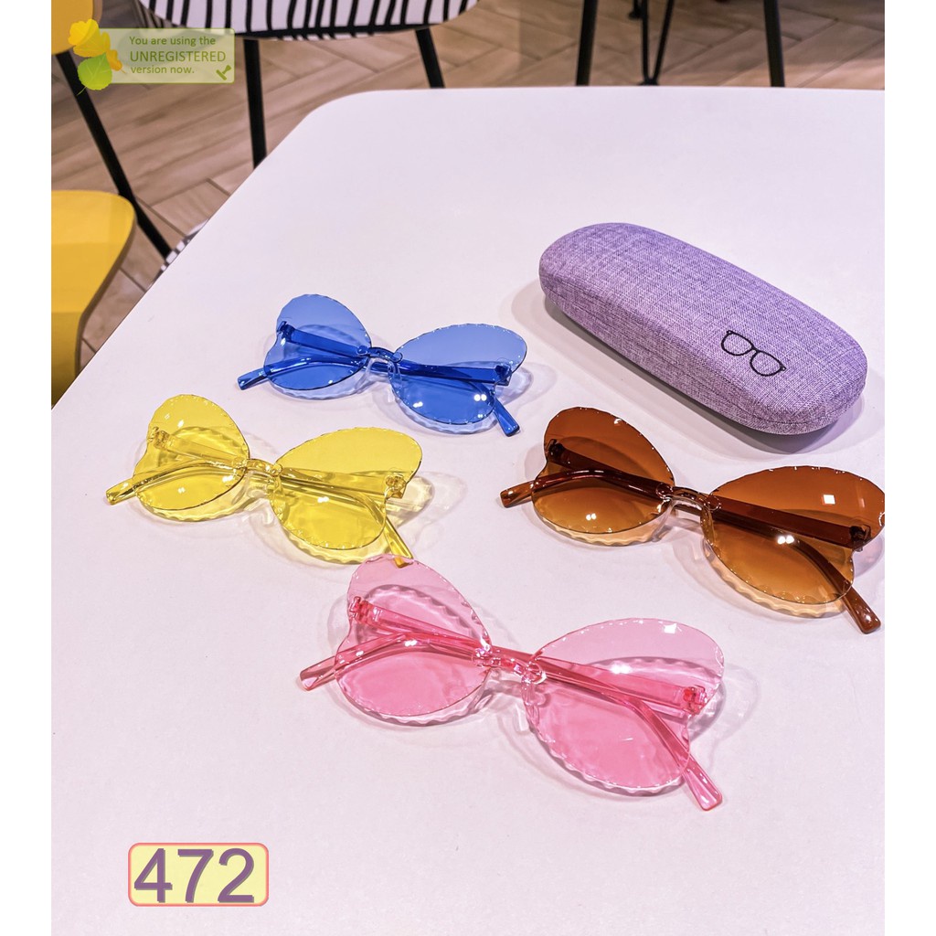 MẮT KÍNH THỜI TRANG CÁNH BƯỚM MỚI 472 THỜI TRANG CỰC ĐẸP
