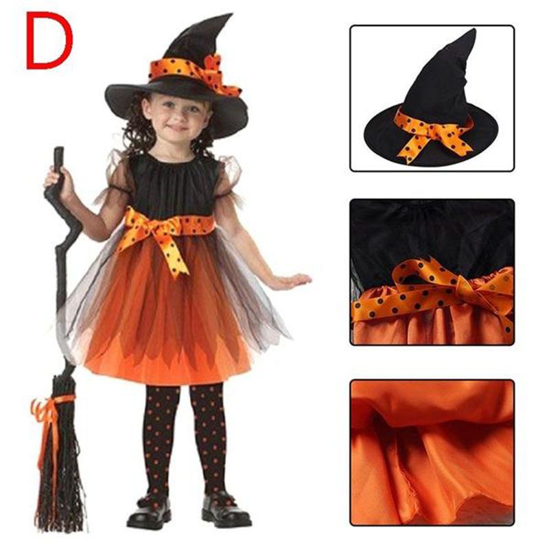 Đầm Hóa Trang Halloween Nhân Vật Phù Thủy Cho Bé Gái | BigBuy360 - bigbuy360.vn