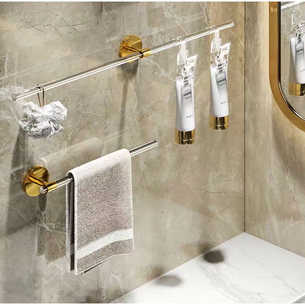 Giá Treo Khăn acrylic Gắn Tường Chắc chắn sang trọng  Tiện Dụng Cho phòng tắm