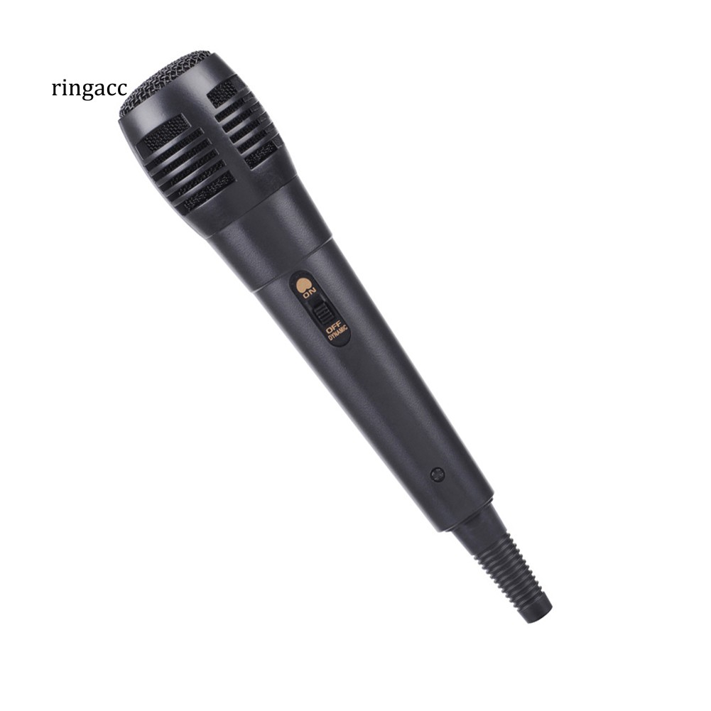 Micro Cầm Tay Có Dây Đầu Cắm 6.5mm Dùng Để Hát Karaoke Chất Lượng Cao