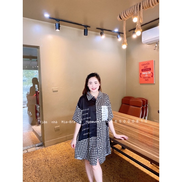 Tiệm nhà Mia - Bộ ngủ pyjama chất lụa latin mịn 2 mặt