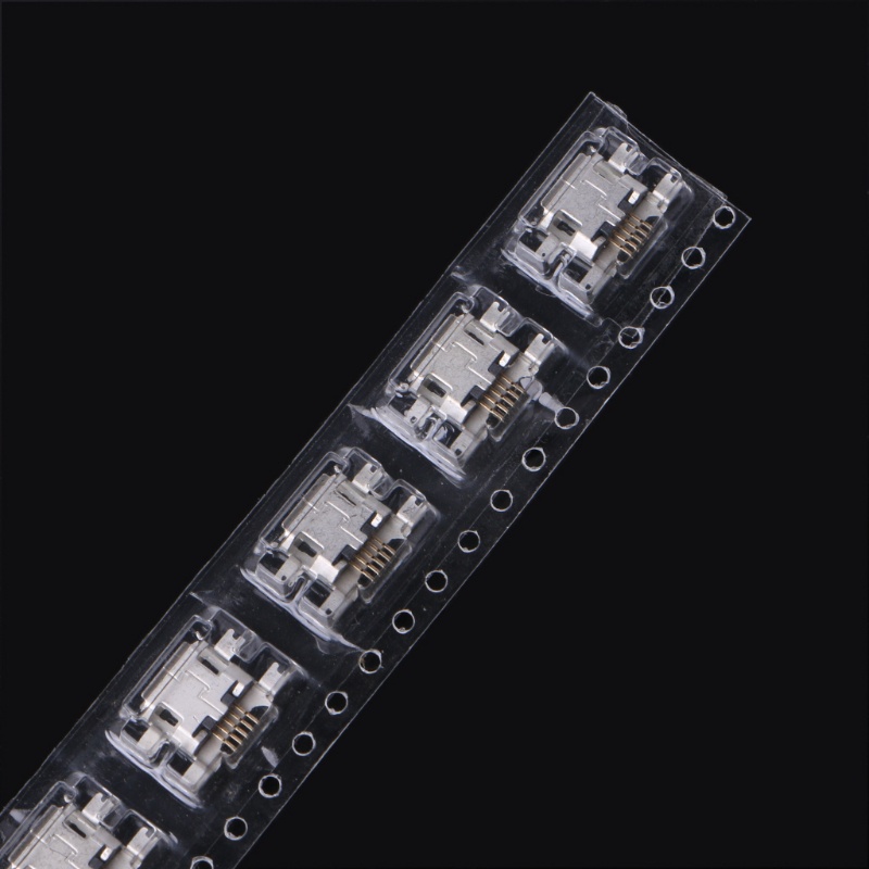 Set 10 Ổ Cắm Micro USB Type B 5 Pin Chuyên Dụng Cho Điện Thoại / Máy Tính Bảng